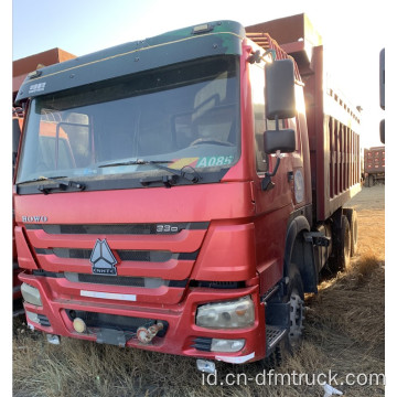 Digunakan HOWO 6x4 336 Dump Truck 40Ton Tipper